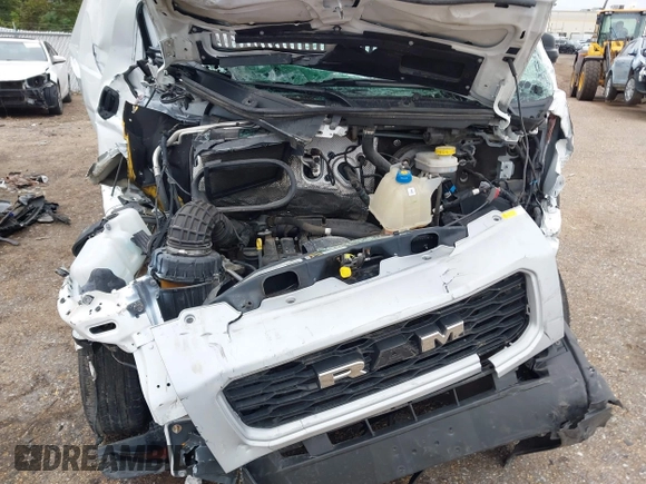 2022 Ram ProMaster Cargo with VIN 3C6LRVDG3NE110280, listed as a IAAI auction lot 40763747 with Not Provided miles and . Bid and sale history available at DreamBid. Image 10.