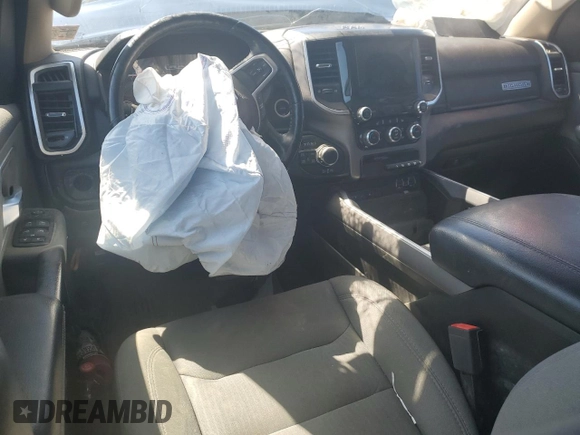 2019 Ram 1500 Big Horn/Lone Star with VIN 1C6SRFFT6KN827176, listed as a Copart auction lot 51290775 with 76,981 mi miles and Salvage Title. Bid and sale history available at carsss.com. Image 8.