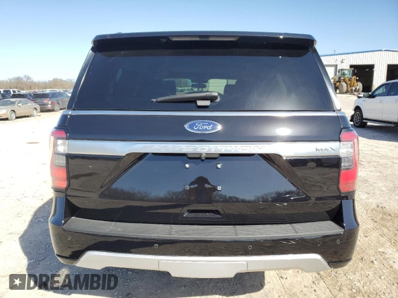 2021 Ford Expedition Max Platinum with VIN 1FMJK1MT1MEA01977, listed as a Copart auction lot 48873765 with 47,820 mi miles and Clean title. Bid and sale history available at DreamBid. Image 6.