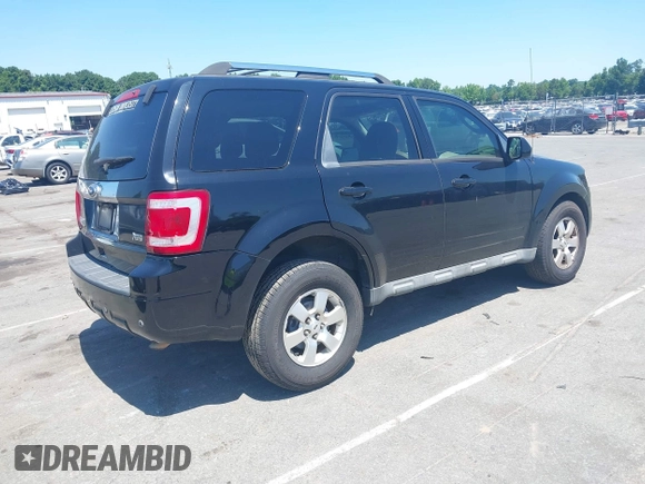 2010 Ford Escape Limited with VIN 1FMCU0EG9AKA41395, listed as a IAAI auction lot 42568447 with 188,367 mi miles and . Bid and sale history available at DreamBid. Image 4.