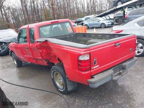 2003 Ford Ranger XL with VIN 1FTYR14V73PB36514, listed as a IAAI auction lot 41503330 with 58,828 mi miles. Bid and sale history available at carsss.com. Image 3.
