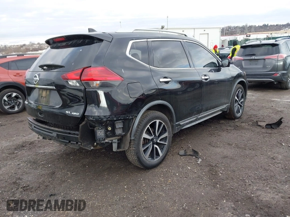 2017 Nissan Rogue S with VIN JN8AT2MV1HW283678, listed as a IAAI auction lot 41466042 with 88,532 mi miles and . Bid and sale history available at DreamBid. Image 4.