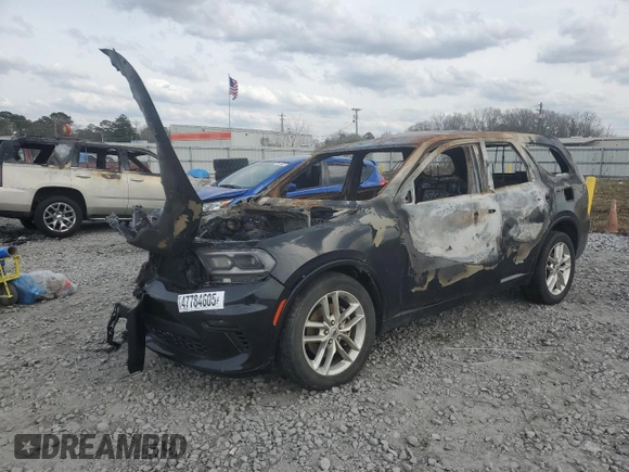 2021 Dodge Durango GT Plus z VIN 1C4RDHDG7MC608250, wystawiony jako Copart lot #47784605 z przebiegiem Nie podano mil oraz Nie do naprawy • Non repairable. Historia ofert i sprzedaży dostępna na DreamBid. Obrazek 1.