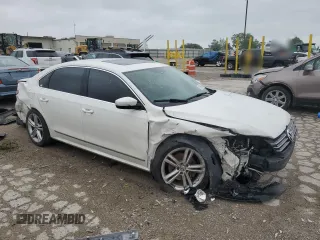 2015 Volkswagen Passat SE with VIN 1VWBS7A32FC078188, listed as a Copart auction lot 57938795 with 150,877 mi miles and Salvage title. Bid and sale history available at DreamBid. Image 4.