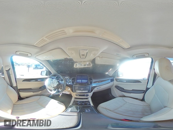 2017 Mercedes-Benz GLE 350 with VIN 4JGDA5JB7HA936033, listed as a Copart auction lot 62459315 with 141,396 mi miles and Salvage title. Bid and sale history available at DreamBid. Image 16.