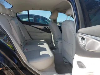 2015 Infiniti Q50 Premium with VIN JN1BV7AR2FM396677, listed as a IAAI auction lot 42017514 with 98,967 mi miles. Bid and sale history available at carsss.com. Image 8.