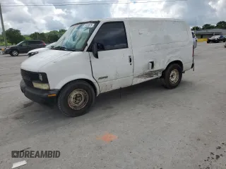 1998 Chevrolet Astro Cargo z VIN 1GCDM19W5WB156776, wystawiony jako Copart lot #56903675 z przebiegiem Nie podano mil oraz Tytuł czysty. Historia ofert i sprzedaży dostępna na DreamBid. Obrazek 1.