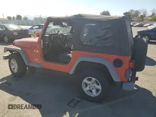 2005 Jeep Wrangler X with VIN 1J4FA39S15P331269, listed as a Copart auction lot 72787684 with 0 mi miles and Salvage Title. Bid and sale history available at carsss.com. Image 2.