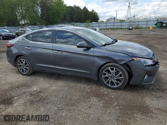 2020 Hyundai Elantra SEL z VIN KMHD84LF1LU921637, wystawiony jako Copart lot #55650965 z przebiegiem 268 315 mil mil oraz Szkoda całkowita • Salvage title. Historia ofert i sprzedaży dostępna na DreamBid. Obrazek 4.