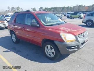 2007 Kia Sportage LX with VIN KNDJF724977426704, listed as a IAAI auction lot 41769772 with 288,082 mi miles. Bid and sale history available at carsss.com. Image 1.