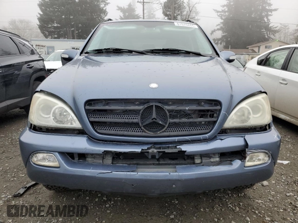 2004 Mercedes-Benz M-Class 3.5L with VIN 4JGAB57E74A489344, listed as a Copart auction lot 81976244 with 307,762 mi miles and Salvage Title. Bid and sale history available at carsss.com. Image 5.
