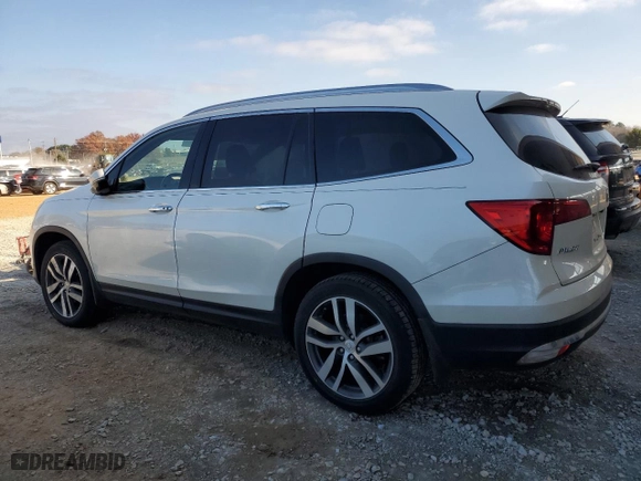 2017 Honda Pilot Touring with VIN 5FNYF5H98HB018552, listed as a Copart auction lot 83076144 with 98,786 mi miles and Salvage Title. Bid and sale history available at carsss.com. Image 2.
