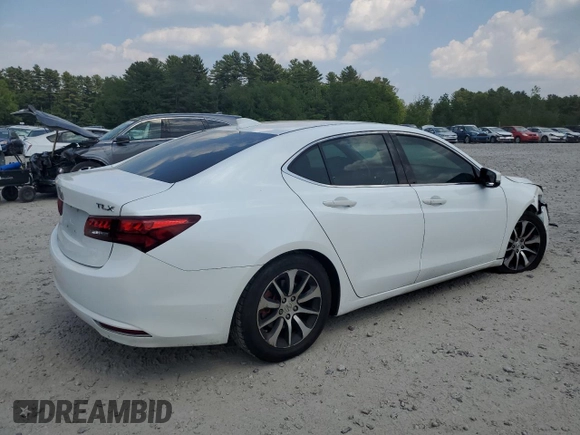2015 Acura TLX z VIN 19UUB1F3XFA022031, wystawiony jako Copart lot #59871515 z przebiegiem 134 381 mil mil oraz Czysty tytuł • Clean title. Historia ofert i sprzedaży dostępna na DreamBid. Obrazek 3.