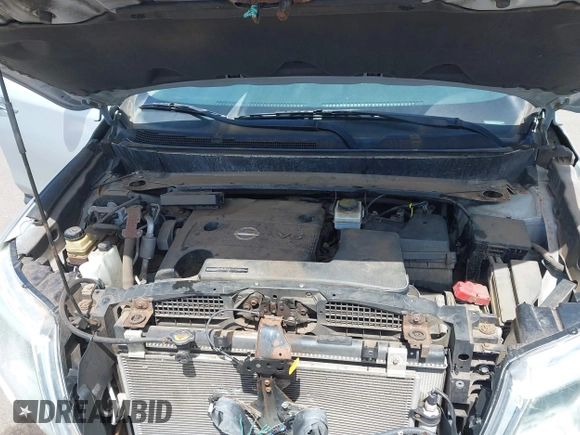2016 Nissan Pathfinder SV with VIN 5N1AR2MN9GC615324, listed as a IAAI auction lot 42184115 with 67,673 mi miles. Bid and sale history available at carsss.com. Image 10.