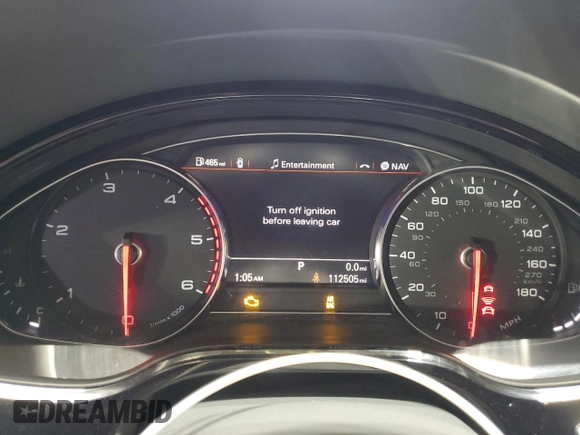 2014 Audi A8 3.0L TDI with VIN WAURMAFD0EN000857, listed as a Copart auction lot 51054765 with 112,505 mi miles and Non repairable. Bid and sale history available at DreamBid. Image 9.