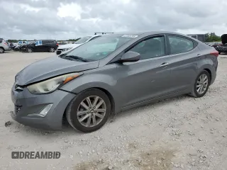 2014 Hyundai Elantra SE with VIN 5NPDH4AE3EH465765, listed as a Copart auction lot 62065285 with 152,705 mi miles and Salvage title. Bid and sale history available at DreamBid. Image 1.