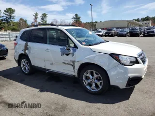 2018 Subaru Forester Touring z VIN JF2SJAWC6JH573079, wystawiony jako Copart lot #54145785 z przebiegiem 74 208 mil mil oraz Szkoda całkowita • Salvage title. Historia ofert i sprzedaży dostępna na DreamBid. Obrazek 4.