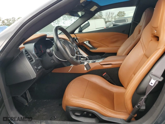 2014 Chevrolet Corvette Stingray 3LT with VIN 1G1YF2D71E5114418, listed as a Copart auction lot 83806694 with 54,322 mi miles and Clean Title. Bid and sale history available at carsss.com. Image 7.
