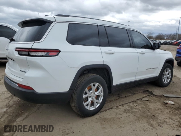 2023 Jeep Grand Cherokee Limited with VIN 1C4RJKBG3P8872839, listed as a Copart auction lot 51646765 with 13,191 mi miles and Salvage title. Bid and sale history available at DreamBid. Image 3.
