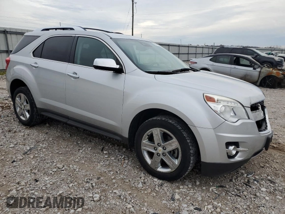 2014 Chevrolet Equinox LTZ with VIN 2GNFLHEK3E6210320, listed as a Copart auction lot 80425524 with 148,106 mi miles and Salvage Title. Bid and sale history available at carsss.com. Image 4.