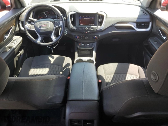 2021 GMC Terrain SLE z VIN 3GKALMEV0ML314123, wystawiony jako Copart lot #55341825 z przebiegiem 48 981 mil mil oraz Szkoda całkowita • Salvage title. Historia ofert i sprzedaży dostępna na DreamBid. Obrazek 8.