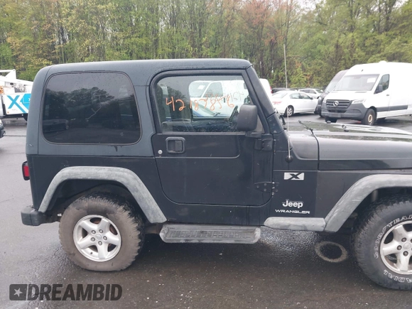 2004 Jeep Wrangler X with VIN 1J4FA39S94P707411, listed as a IAAI auction lot 42187856 with 189,519 mi miles. Bid and sale history available at carsss.com. Image 13.