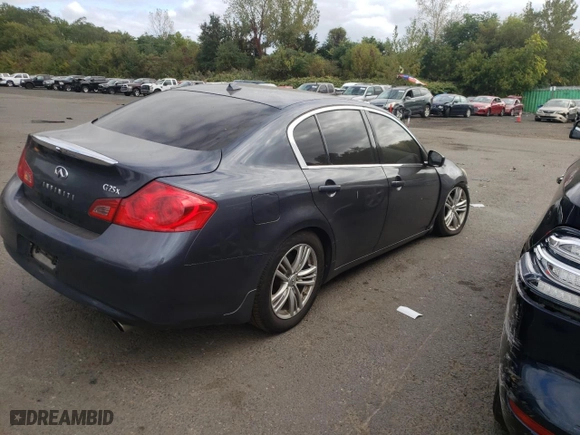2011 Infiniti G25 Sedan x with VIN JN1DV6AR1BM451911, listed as a Copart auction lot 72554854 with 191,218 mi miles and Salvage Title. Bid and sale history available at carsss.com. Image 3.