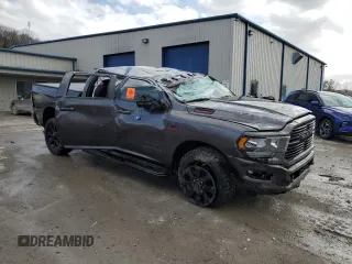 2021 Ram 2500 Big Horn with VIN 3C6UR5DL5MG533933, listed as a Copart auction lot 47777695 with 41,990 mi miles and Salvage Title. Bid and sale history available at carsss.com. Image 4.