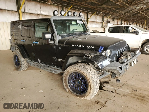2017 Jeep Wrangler Unlimited Rubicon Recon with VIN 1C4HJWFG5HL508658, listed as a Copart auction lot 87092924 with 108,574 mi miles and Salvage title. Bid and sale history available at DreamBid. Image 4.