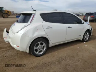 2015 Nissan LEAF S z VIN 1N4AZ0CP4FC302536, wystawiony jako Copart lot #56734025 z przebiegiem 55 940 mil mil oraz Szkoda całkowita • Salvage title. Historia ofert i sprzedaży dostępna na DreamBid. Obrazek 3.
