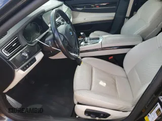 2015 BMW 7 Series 740Li with VIN WBAYE4C55FD947147, listed as a Copart auction lot 43274705 with 194,914 mi miles and Salvage Title. Bid and sale history available at DreamBid. Image 7.