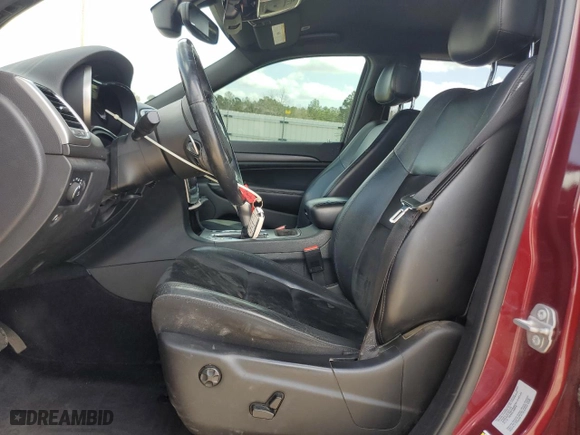 2017 Jeep Grand Cherokee Laredo with VIN 1C4RJEAGXHC805107, listed as a Copart auction lot 47367295 with 154,849 mi miles and Salvage Title. Bid and sale history available at carsss.com. Image 7.