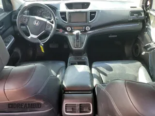2015 Honda CR-V EX-L with VIN 5J6RM4H77FL085568, listed as a Copart auction lot 43617255 with 216,492 mi miles and Salvage Title. Bid and sale history available at carsss.com. Image 8.