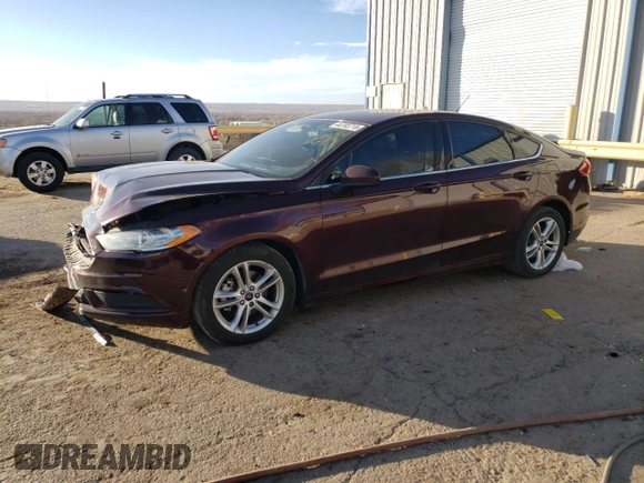 2018 Ford Fusion SE with VIN 3FA6P0H71JR110022, listed as a Copart auction lot 44703715 with 149,056 mi miles and Salvage Title. Bid and sale history available at DreamBid. Image 1.