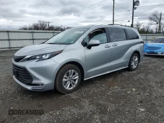 2024 Toyota Sienna XLE with VIN 5TDJSKFC3RS148195, listed as a Copart auction lot 49125385 with Not Provided miles and Salvage Title. Bid and sale history available at DreamBid. Image 1.