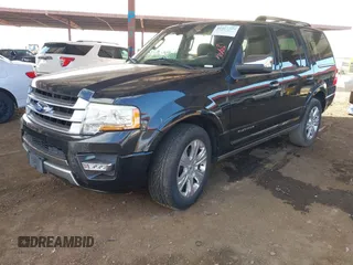 2015 Ford Expedition Platinum with VIN 1FMJU1LT5FEF38026, listed as a IAAI auction lot 41189584 with 129,948 mi miles and . Bid and sale history available at DreamBid. Image 17.