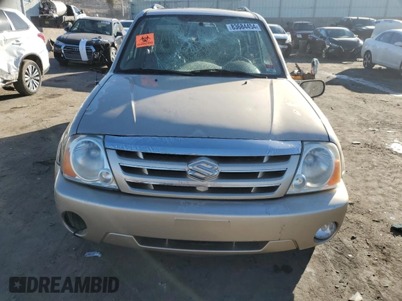 2006 Suzuki XL7 z VIN JS3TY92V464102424, wystawiony jako Copart lot #83684454 z przebiegiem Nie podano mil oraz Szkoda całkowita • Salvage title. Historia ofert i sprzedaży dostępna na DreamBid. Obrazek 5.
