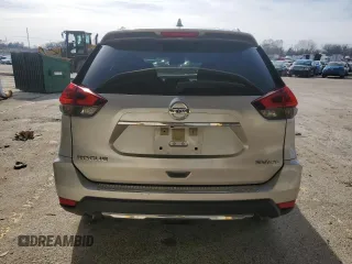 2018 Nissan Rogue SV with VIN JN8AT2MVXJW343527, listed as a Copart auction lot 49525085 with 96,268 mi miles and Salvage Title. Bid and sale history available at carsss.com. Image 6.