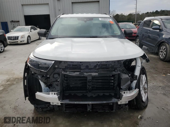 2023 Ford Explorer XLT with VIN 1FMSK7DH4PGA38145, listed as a Copart auction lot 44992815 with 44,351 mi miles and Salvage Title. Bid and sale history available at carsss.com. Image 5.