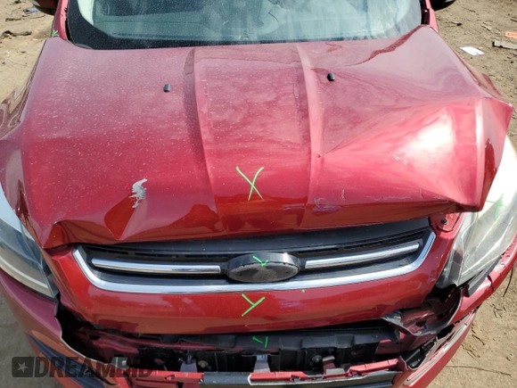 2015 Ford Escape Titanium with VIN 1FMCU9J93FUC90332, listed as a Copart auction lot 52861535 with 129,894 mi miles and Clean Title. Bid and sale history available at DreamBid. Image 12.