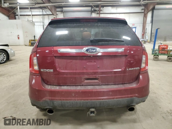 2013 Ford Edge Limited with VIN 2FMDK3KC7DBA73841, listed as a Copart auction lot 46984745 with 236,349 mi miles and Clean Title. Bid and sale history available at carsss.com. Image 6.