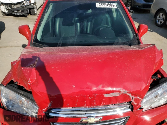 2015 Chevrolet Trax LT with VIN KL7CJRSB1FB118680, listed as a Copart auction lot 48504905 with 45,717 mi miles and Salvage Title. Bid and sale history available at carsss.com. Image 14.