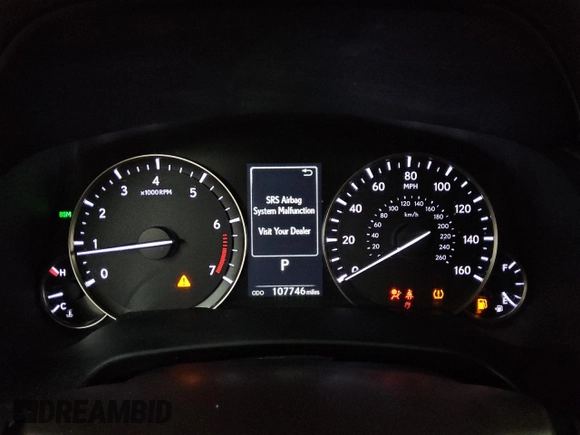 2016 Lexus RX 350 with VIN 2T2BZMCAXGC041600, listed as a Copart auction lot 53717925 with 107,746 mi miles and Clean title. Bid and sale history available at DreamBid. Image 9.
