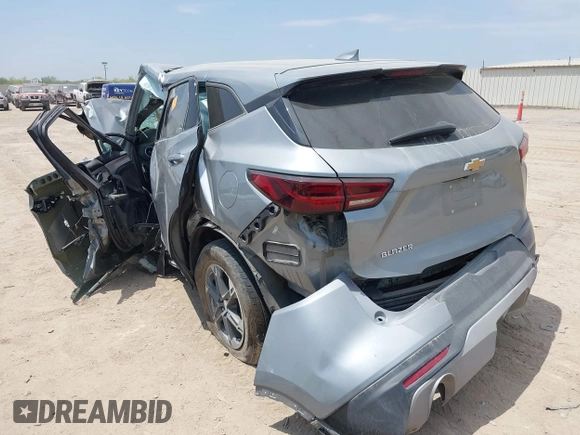 2023 Chevrolet Blazer LT with VIN 3GNKBCR49PS183886, listed as a IAAI auction lot 42045562 with Not provided miles and . Bid and sale history available at DreamBid. Image 3.