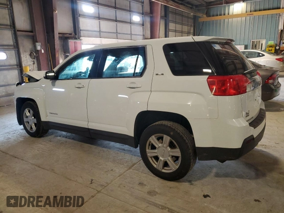 2014 GMC Terrain SLE with VIN 2GKFLVEK5E6103944, listed as a Copart auction lot 81056684 with 75,459 mi miles and Salvage Title. Bid and sale history available at carsss.com. Image 2.