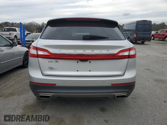 2017 Lincoln MKX Select with VIN 2LMPJ6KR5HBL19897, listed as a Copart auction lot 45290675 with 62,993 mi miles and Salvage Title. Bid and sale history available at carsss.com. Image 6.