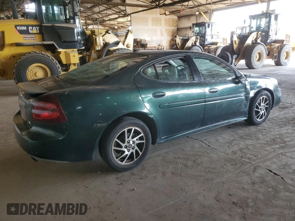 2004 Pontiac Grand Prix GTP with VIN 2G2WR524741124701, listed as a Copart auction lot 75262194 with 106,242 mi miles and Salvage Title. Bid and sale history available at carsss.com. Image 3.