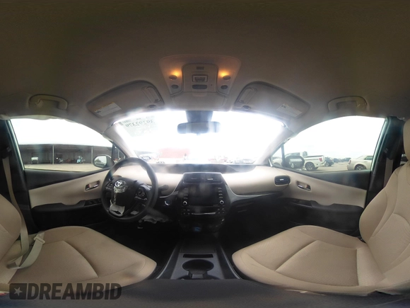 2022 Toyota Prius L Eco with VIN JTDKAMFUXN3157225, listed as a IAAI auction lot 39292379 with 59,333 mi miles and . Bid and sale history available at DreamBid. Image 19.