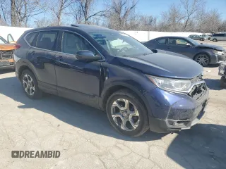 2018 Honda CR-V EX-L with VIN 5J6RW2H86JL004561, listed as a Copart auction lot 47167965 with 109,719 mi miles and Salvage Title. Bid and sale history available at carsss.com. Image 4.