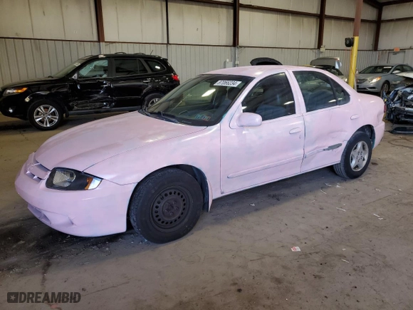 2003 Chevrolet Cavalier with VIN 1G1JC52F137327067, listed as a Copart auction lot 87066234 with 91,776 mi miles and Salvage Title. Bid and sale history available at carsss.com. Image 1.